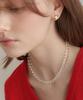 Tatiana (Silver 925) Clear Quartz Candy Ball Necklace Nz2144