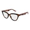 Gucci Optical Glasses [Available Prescriptions] Integrated 004 (Havana Frame/clear Lens) 52 Basic Packaging - Dust Bag + Glasses Case (random Color)