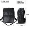 Men's TIME BLACK Daypack Backpack, Black 146-16103