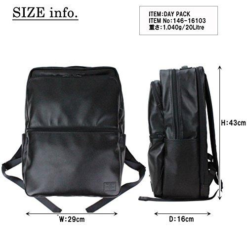 Men's TIME BLACK Daypack Backpack, Black 146-16103