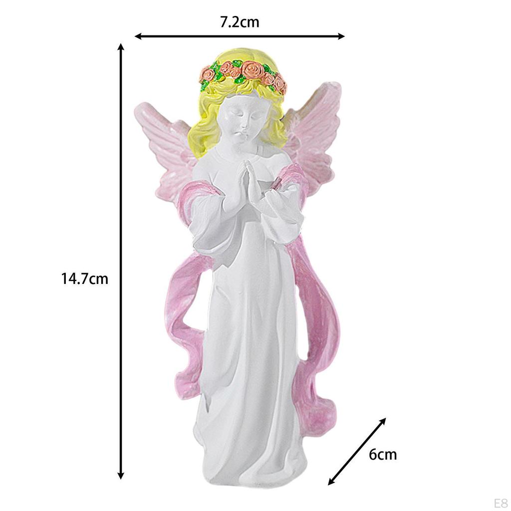 Resin Angel Sculpture for Home Decoration