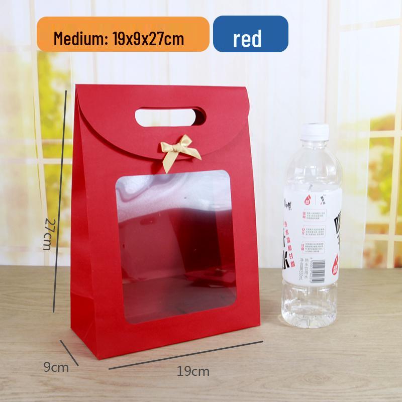 Clear Tote Bag for Birthdays, Teacher's Day, Parties, and Small Gifts
