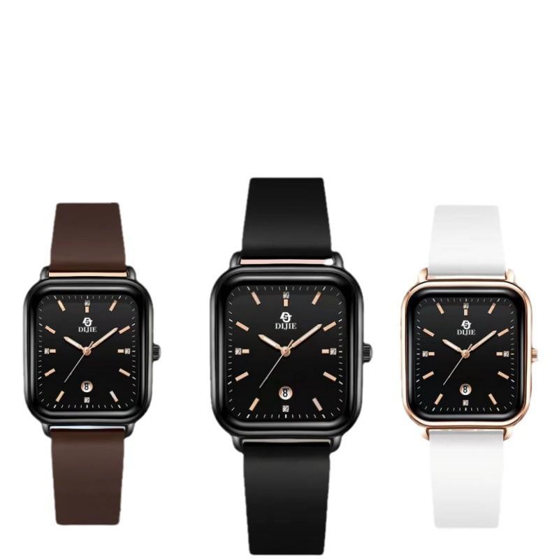 Girls Watch Simple Generous Style Versatile Junior High School Students Niche Ladies Watch Calendar