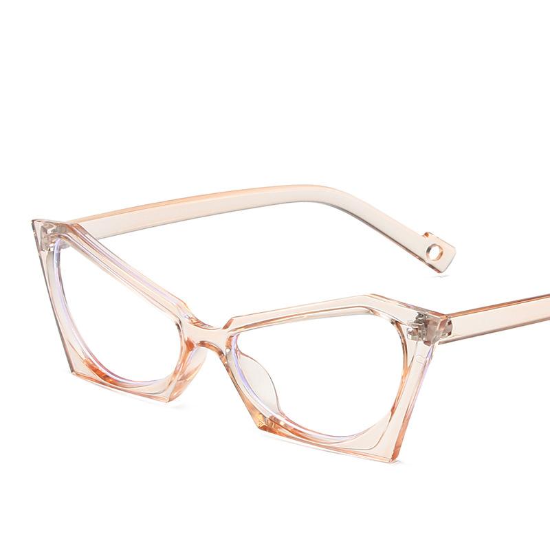 Computer Glasses Frame Women Men Anti Blue Light Polygon Special-Shaped Eyewear Blocking Glasses Optical Spectacle Eyeglass