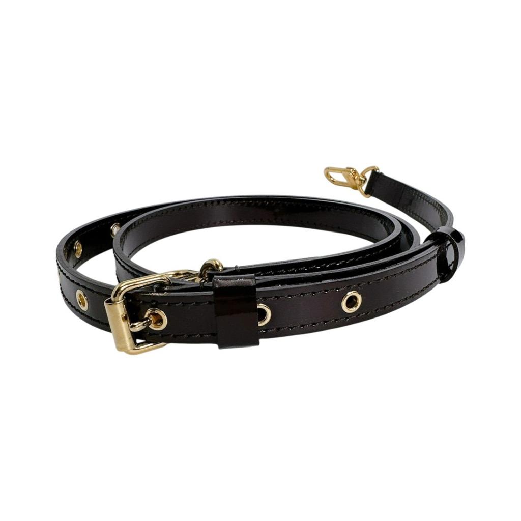 Louis Vuitton Vernis Alma PM El Çantası Monogram Vernis şarap kırmızısı Kadın M91611 Kullanılmış