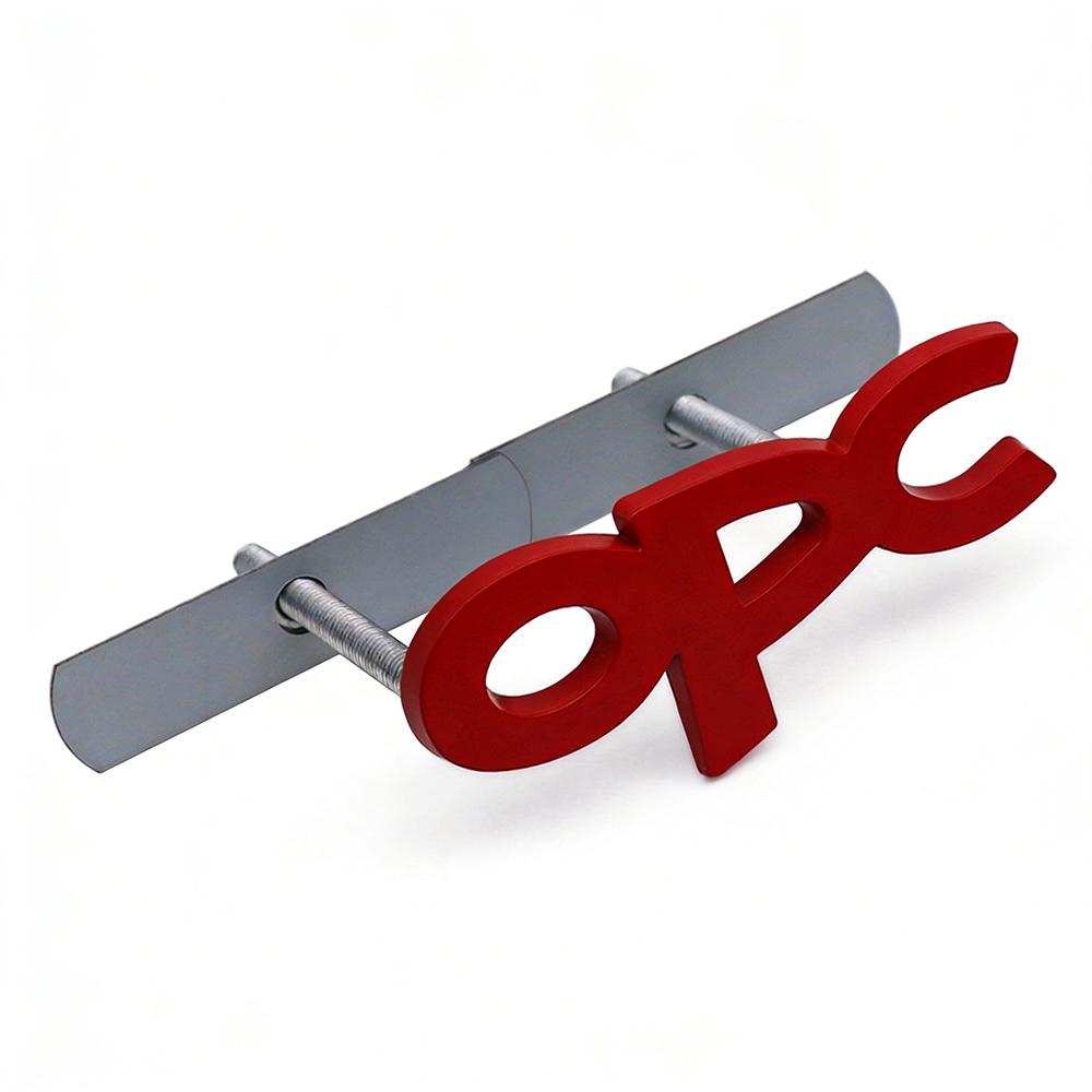 Car Styling OPC Line 3D Metal Zinc Alloy Car Badge Body Fender Adhesive Emblem for Opel Antara Astra Insignia Corsa Mokka Vectra
