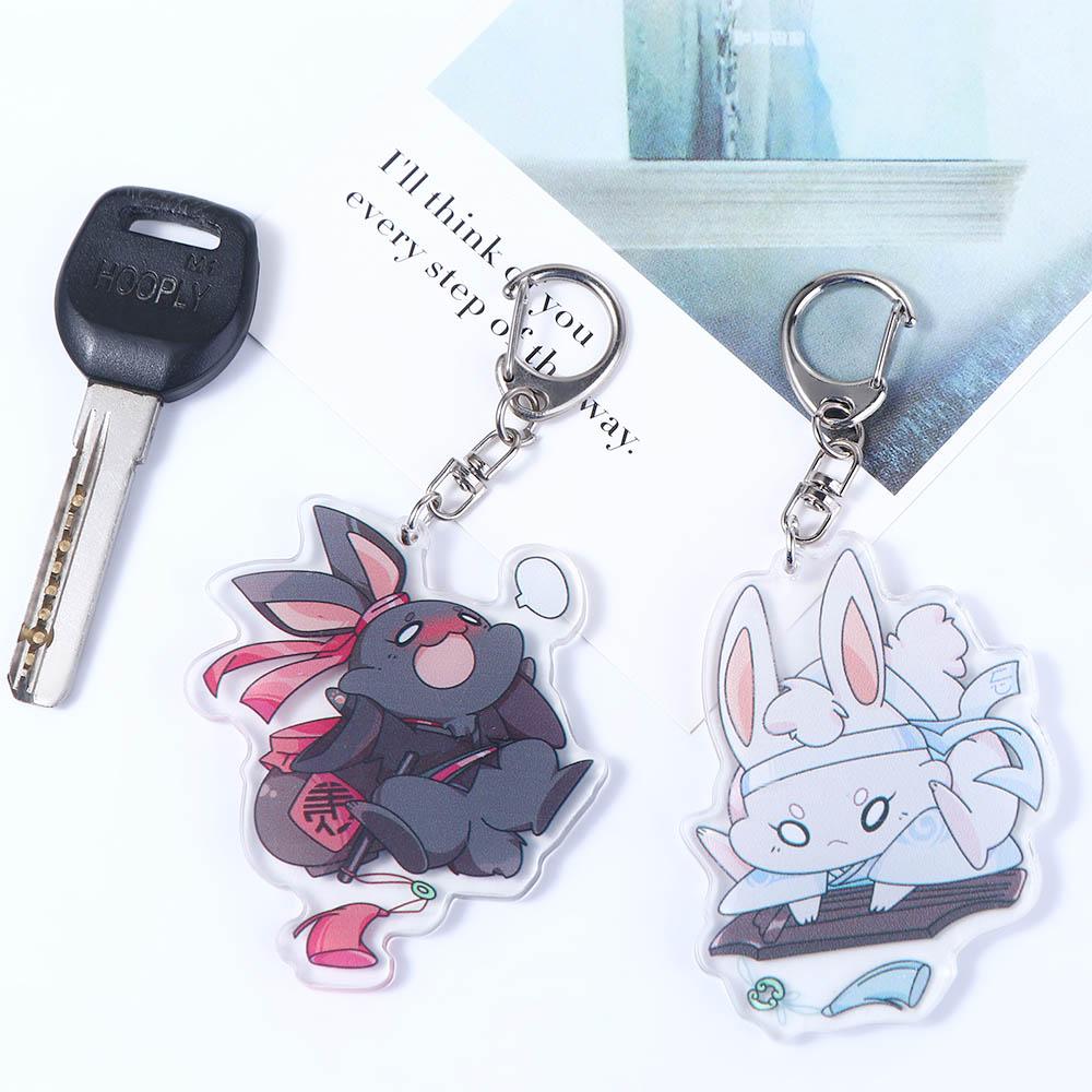 Wuxian Bag Pendant Grandmaster of Demonic Acrylic Key Ring Holder Key Rings Keychain Mo Dao Zu Shi