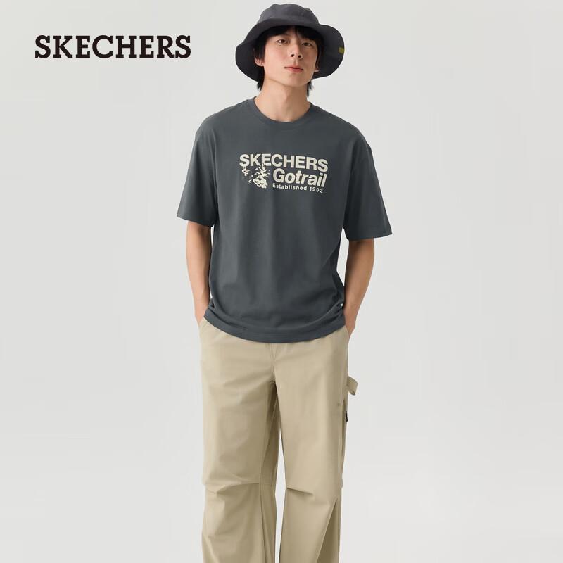 Skechers Unisex Quick-Dry Cooling UV Protection Knit T-Shirt