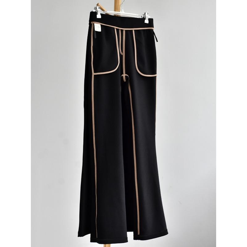 

[Songsong supermodel pants] Spring new women s clothing nylon loose and thin high elastic casual micro-pull women s pants s( 40-47.5kg )