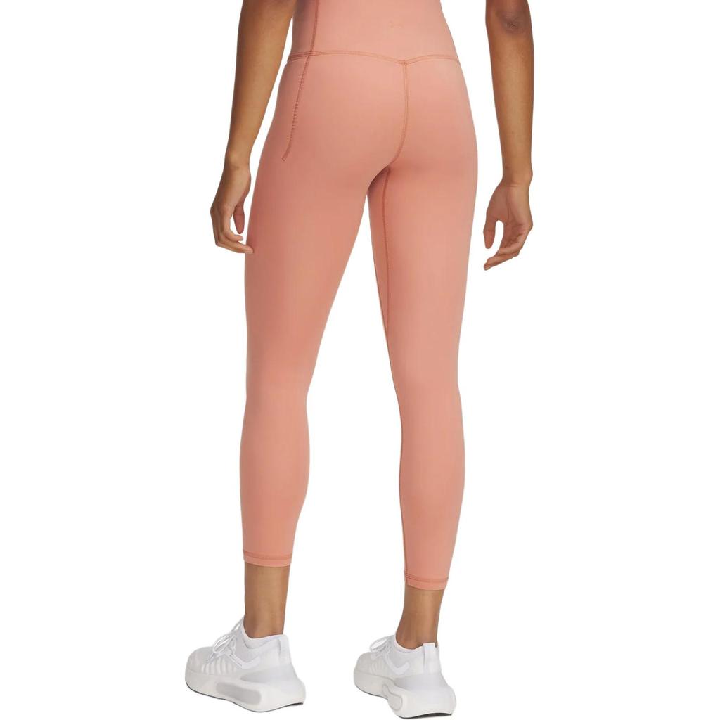 Under Armour Meridian Soft Series Slim Fit Versatile Training 3/4 Sports Pants Women bottoms Mocha-Rose 1382525-696