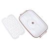 Food Storage Box ABS One-Handed Operation Transparent