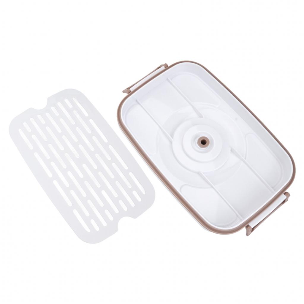 Food Storage Box ABS One-Handed Operation Transparent