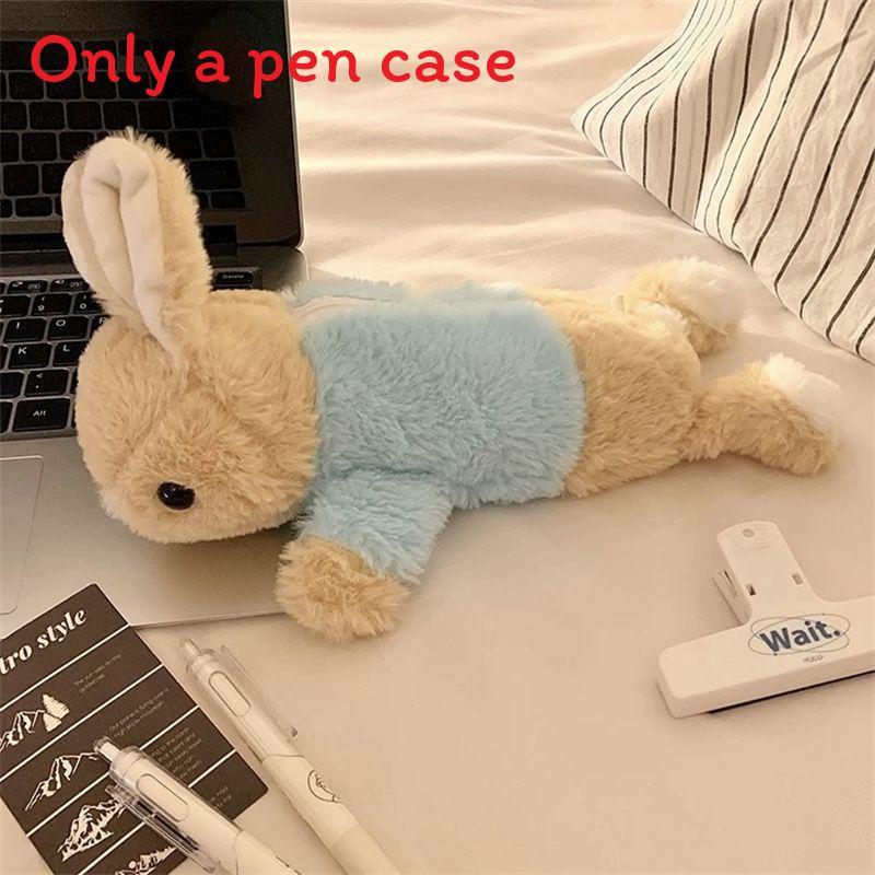Cute Sharks Sea Otters Dog Plush Pen Case With Large Capacity For Students And Collectors