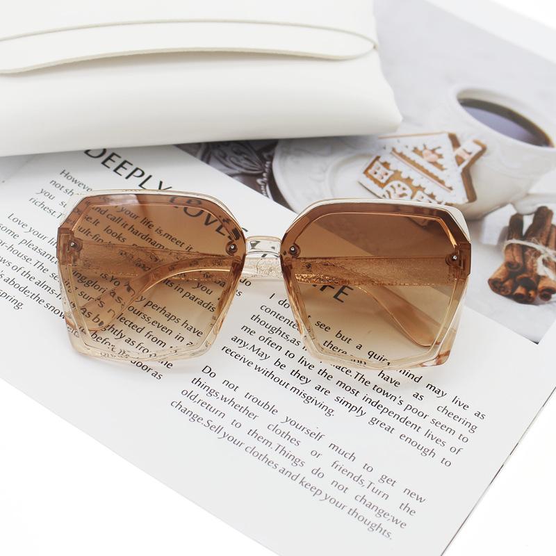 

Солнцезащитные очки с большой оправой, Персонализированные простые солнцезащитные очки Солнцезащитные очки