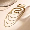 Women's European & American Multi-layer Stainless Steel Gold Necklace - Quanxi Shui NC-1865