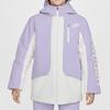 Nike Kapuzen-Reißverschlussjacke Langarm Hortensienlila Kinderjacken HQ7158-515