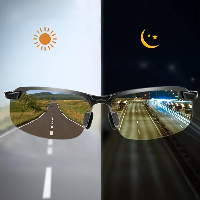 Vision Fashion Glasses Smart Lenses Fashionable Black Frames And Yellow Glasses Modern Fashion Casual Use