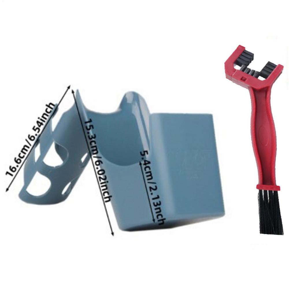 Chain Cleaner Motorcycle Chain Scrubber Tool Cycling Dirt Brush Cleaning Kit Bicycle Accessories For Mountain Bike Cycling