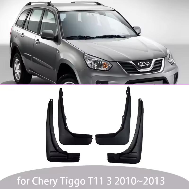 4x für Chery Tiggo T11 3 J11 EVO5 2005~2013 DR Motor DR5 Kotflügel Spritzschutz Kotflügel Schmutzfänger Autoteile Stying