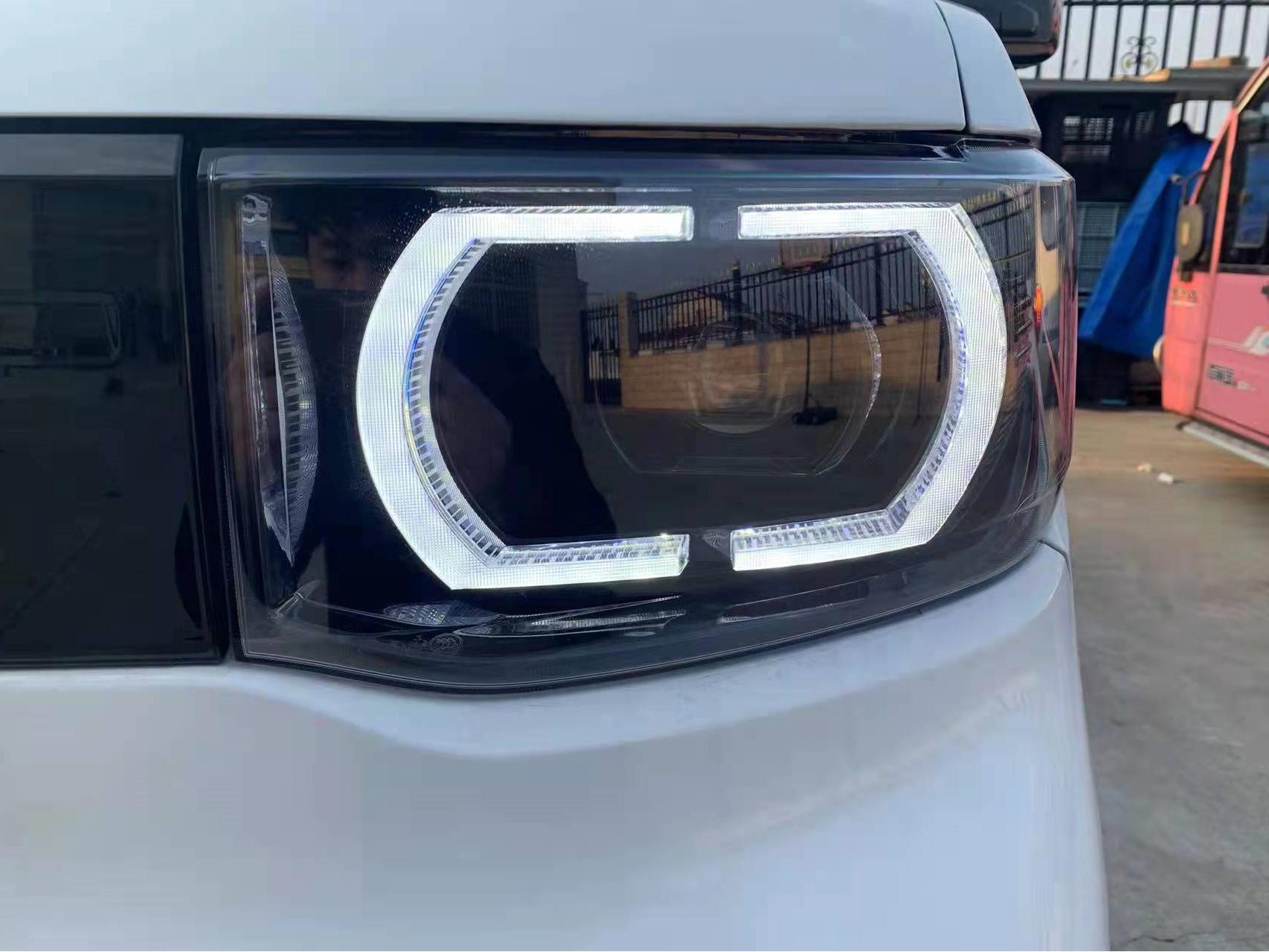 

Светодиодная фара Wuling Hongguang Mini Macaron: Улучшенный дневной ходовой свет и ближний/дальний свет Single Piece