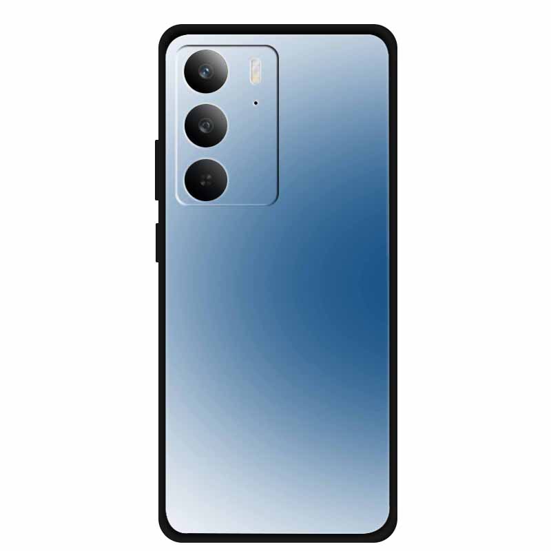 Cover per Realme C75 RMX3941 C75X 4G Posteriore Morbida in Silicone Colorata Lusso TPU Custodia Telefono C 75 Bumper Girly Gradiente Viola