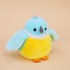 Collection Elf Bird Dolls Key Ring Fluffy Animal Birds Bag Pendant  Backpack Decoration