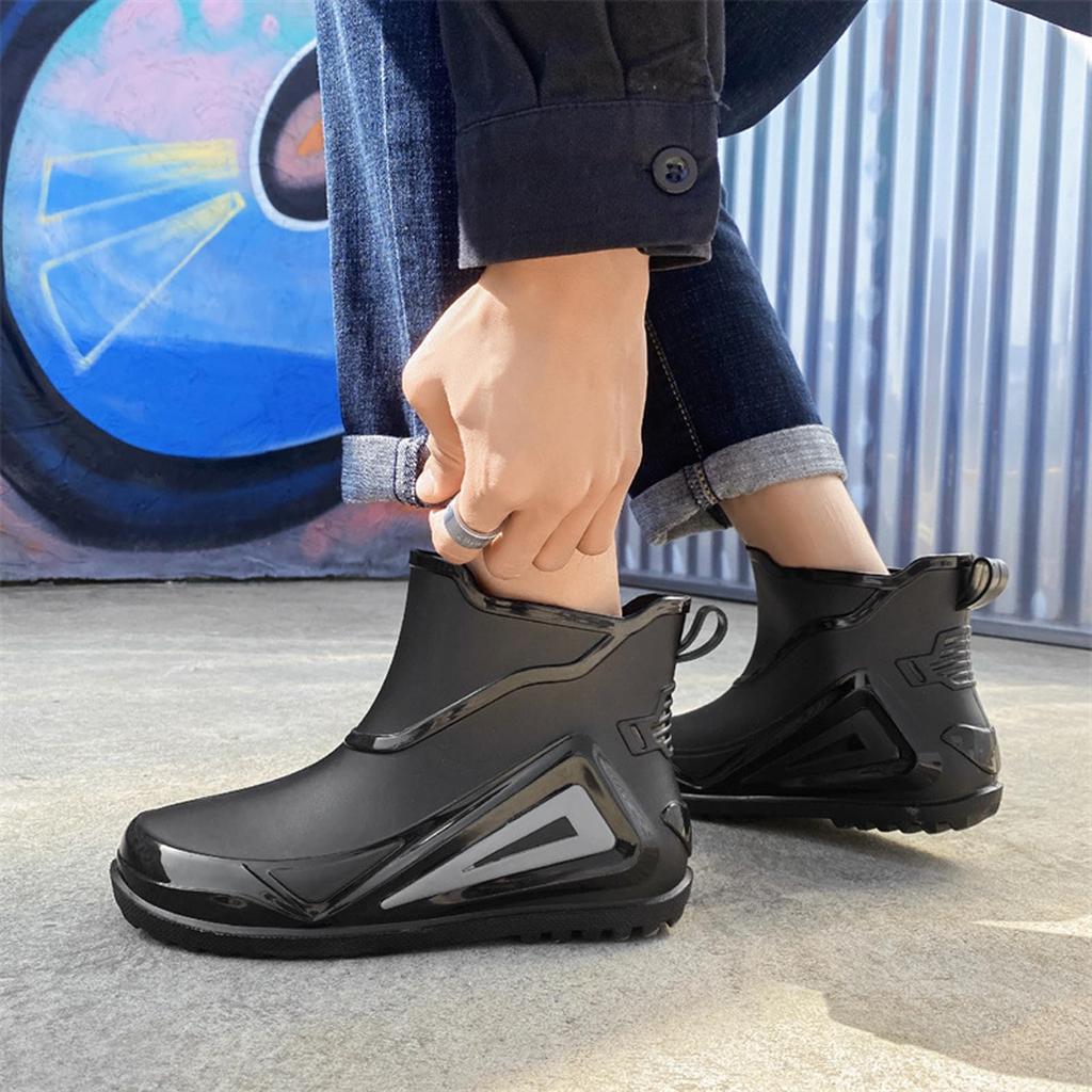 Moerstar Rain Short Waterproof Rain Perfect for Rainy Perfect for Sun and Stylish and Easy To Perfect for Outdoor and Farmwork Size Japanese Shoe