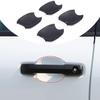 ABS Carbon Car Exterior 4-Door Bowl Protector Trim Kit For Toyota Tundra +