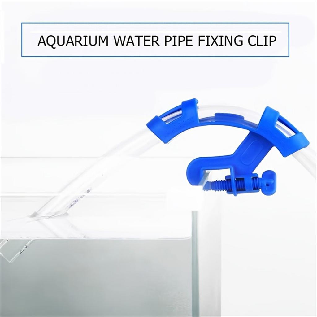 2025+ Aquarium Filter Bracket Water Hose Mounting Bracket Fish Tank Secure Hose Hose Clamp Aquarium Tool