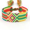 Ethnic Style Woven Bracelet with Embroidered Tassels - D Family DIY Promotion Wristband