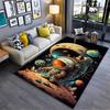 Astronaut and Cat Space Adventure Carpet Suitable for Use As an Anti-slip Game Mat for Living Room and Bedroom Sofas