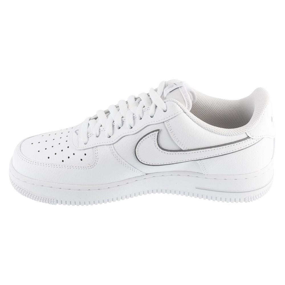Nike Air Force 1 07 LV8 sneakers leather White/Metallic Silver/Wolf Grey