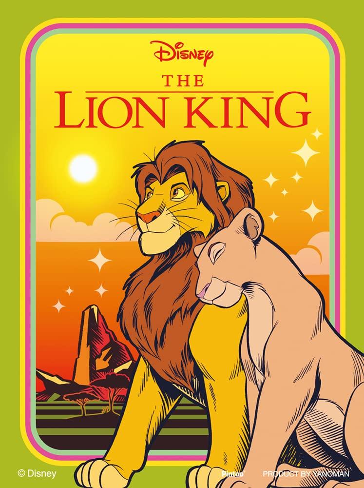 150dílné puzzle Yanoman Disney Disney Classics Paříž -Lví král- [Petit Clear]