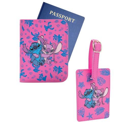 Lilo & Stitch Stitch & Angel Passport Holder and Luggage Tag Set (Pack of 3)