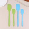 2Pcs Silicone Spatula Set Cake Butter Cream Spatula Kitchen Baking Mixing Tool Non Stick Scraper Chocolate Spreader Smoother