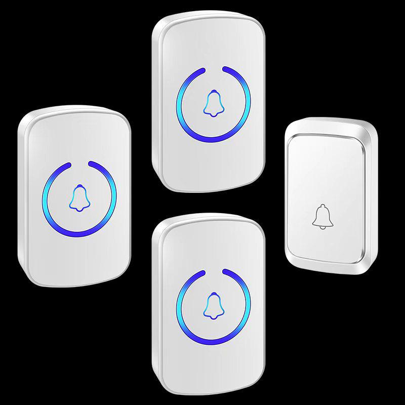 Long-Range Wireless Elderly Call Button Doorbell with Music & Remote Control