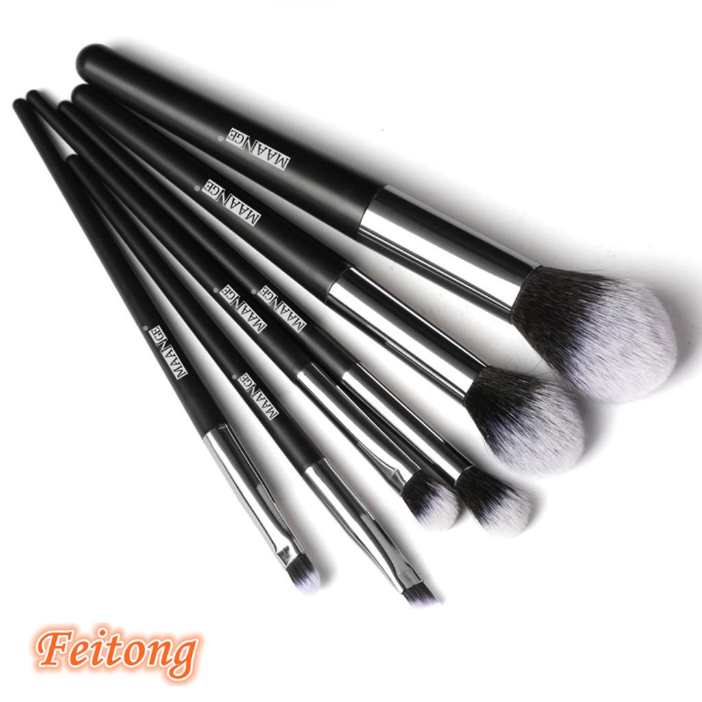 Feitong 6Pcs Eyeshadow Смешивание макияж кисть Установить порошок Фонд подводка для глаз кисти набор – купить по низким ценам в интернет-магазине Joom