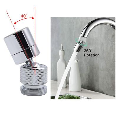 Accessories Faucet Aerator Nozzle Water Saving 360° Swivel Adapter Adjustable Anti-splash Bathroom Bubbler Filter