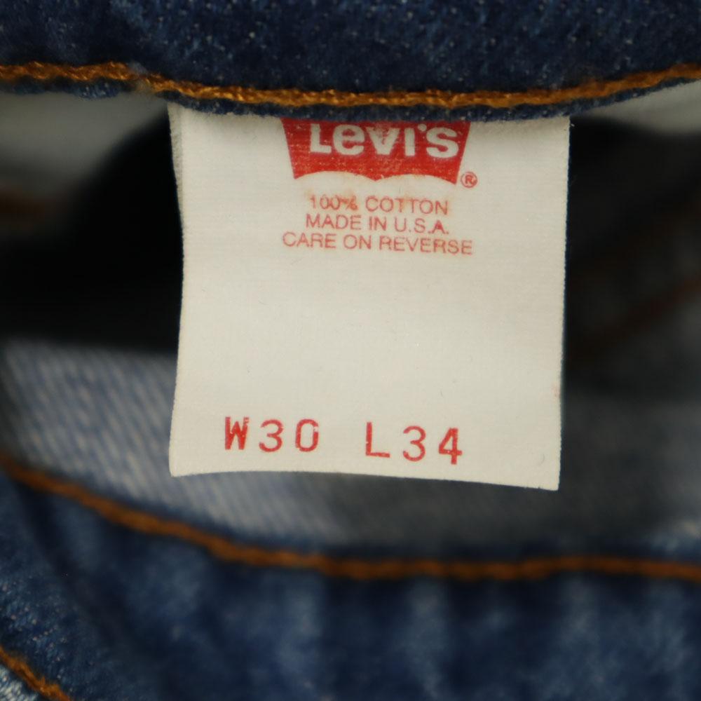 Levi's 90s 510 USA made old Denim pants W30 Wash blue jeans Men's Used