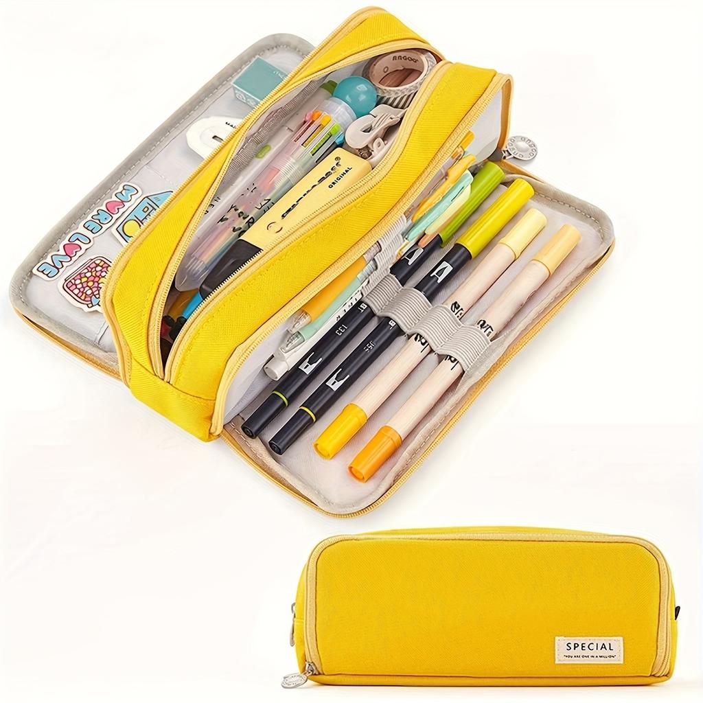 Back to School Stationery Set with High Appearance Pencil Pouch, Elementary Student Reward Gift, Multifunctional Pencil Case Learning Supplies