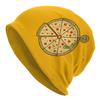 Pizza Vinyl Adult Knit Beanie with Easy Modern Style, Effortlessly Fits Seasonal Wardrobes And Pairs Well with Jackets Or Casual Looks