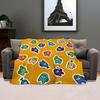Game A-AMonG Us Throw Kid-Friendly Flannel Throw Blanket Soft Warm Anti-Static Washable All Season