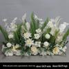 Blue Artificial Flower Row for Wedding Aisles and T-stage Decorations