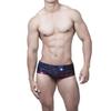 Digital Universe Swim Boxer Sexy Low-rise Swim Brief Mens Swim Trunks Square Cut