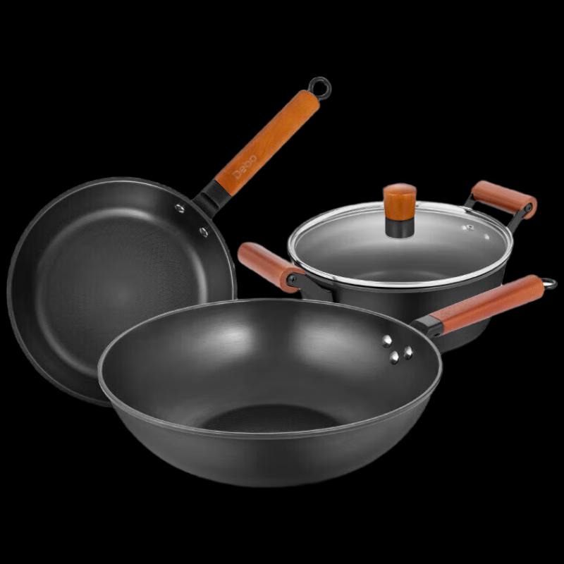 Debo Franklin Non-stick 3-Piece Cookware Set