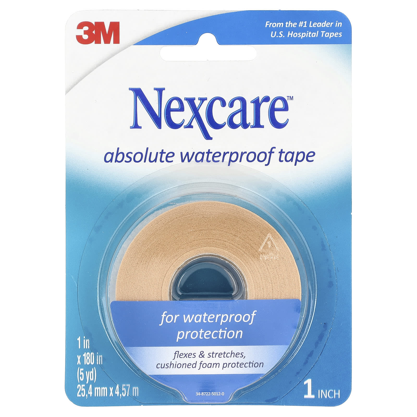 

Absolute Waterproof Tape, Center Fix, 180 inches (5 yards)