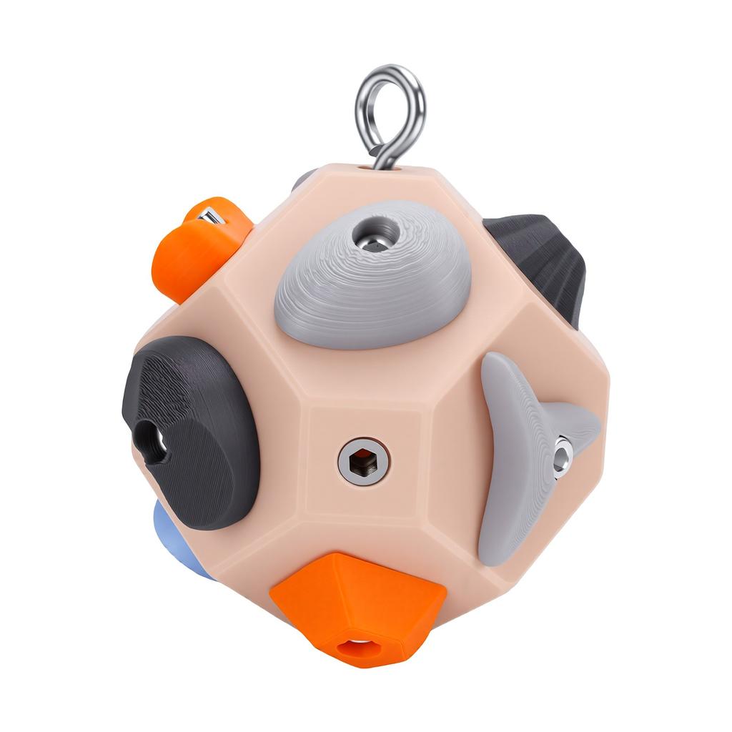 Handcrafted Climbing Block Ball 3D Printed Climbing Training Ball Portable Finger Strength Training Stress Relief Gift