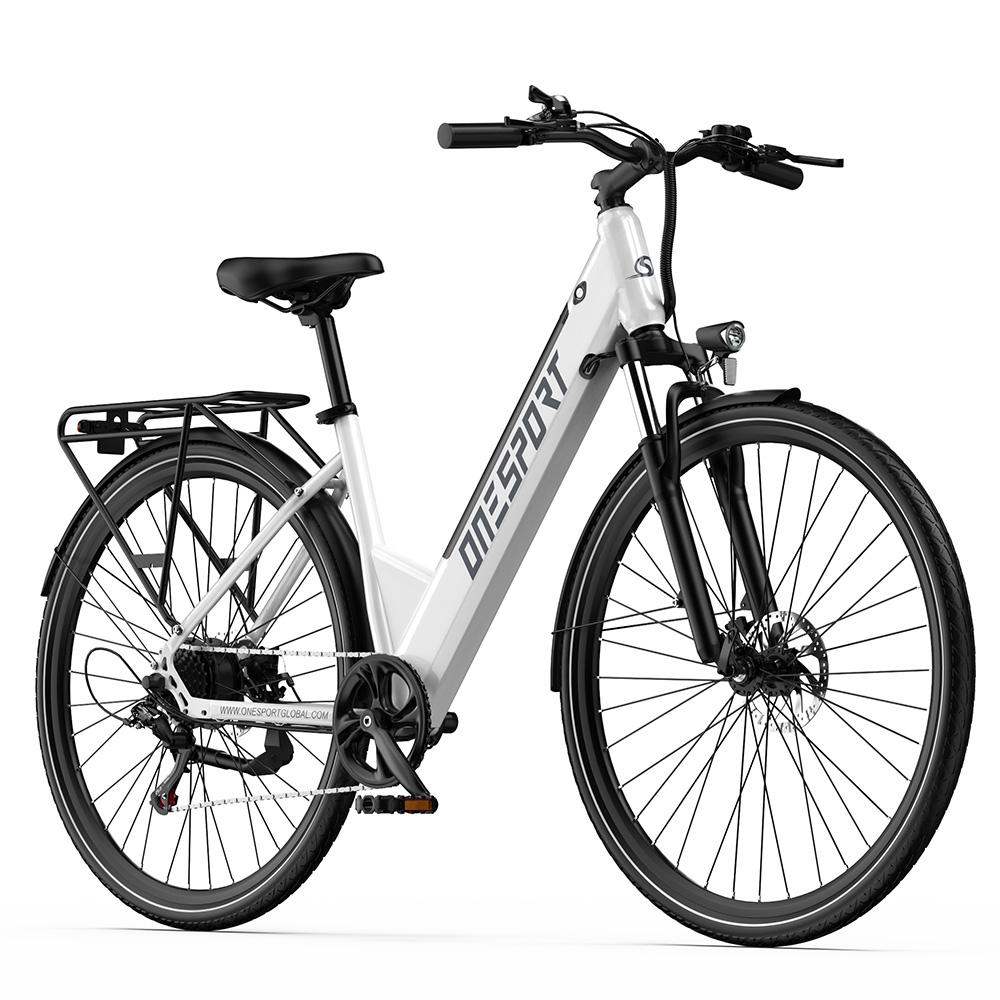 Electric Bicycle ONESPORT OT12 250W Motor City Electric Bike Top Speed 25Km/h 36V 13AH Max Range 65Km 7 Speed Load 150Kg