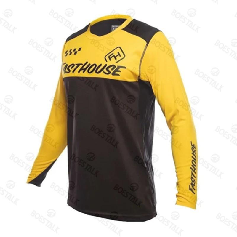 FASTHOUSE Outdoor Sports Cross-Country Motorcycle Cycling Suits Quick-Dry Mountain Long-Sleeves Quick-Surrender