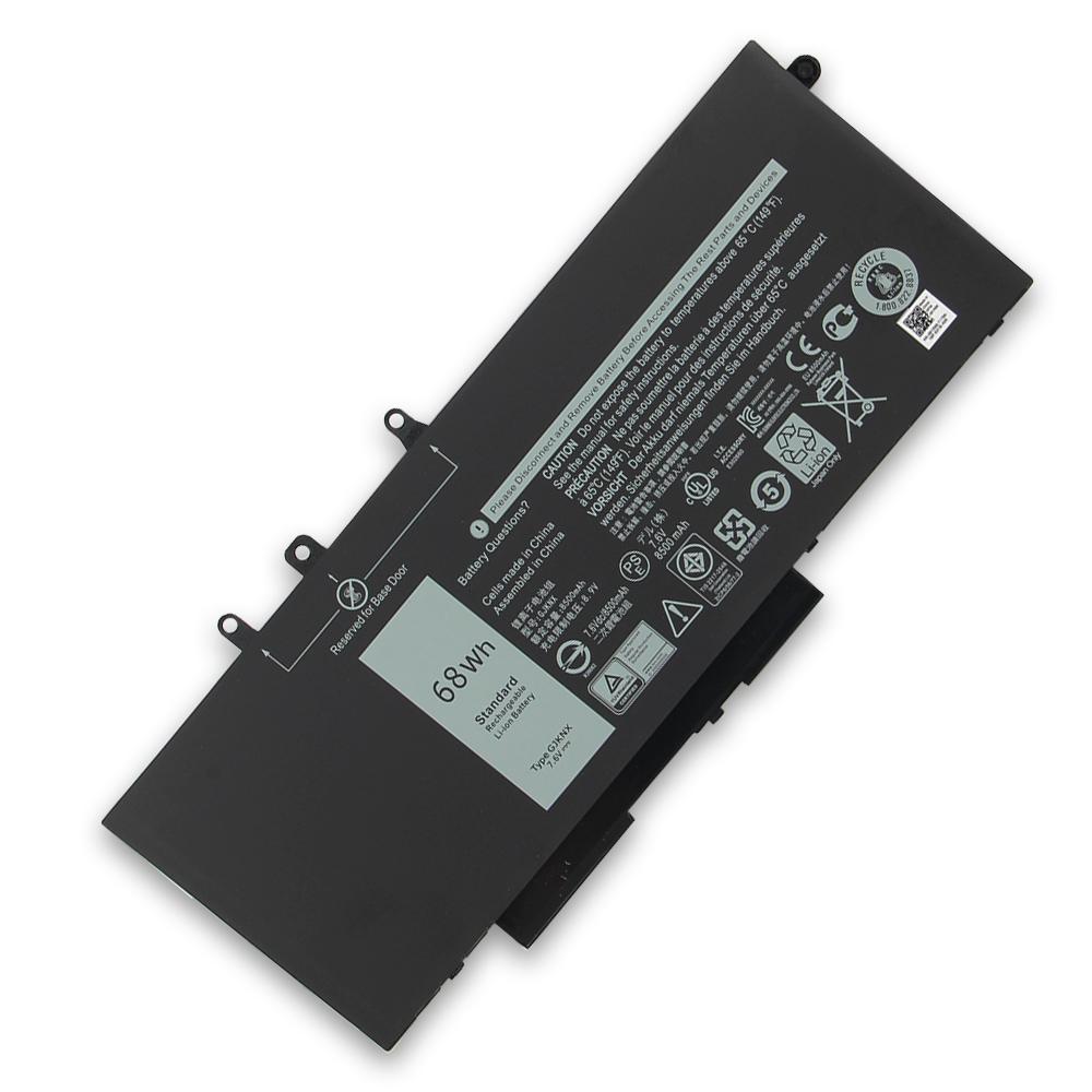 Batteria al Litio Ricaricabile Per DELL Latitude 5280 5290 5480 5490 5580 5590 3520 3530 M3520 M3530 P27S GJKNX Batteria per Laptop 8500mAh